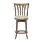 HH2 Home Savana Grey Wood Counter Height Swivel Stool - image 3
