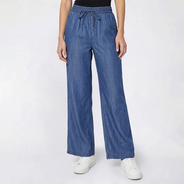 Womens LANDS’ END® Lyocell Wide Leg Pants