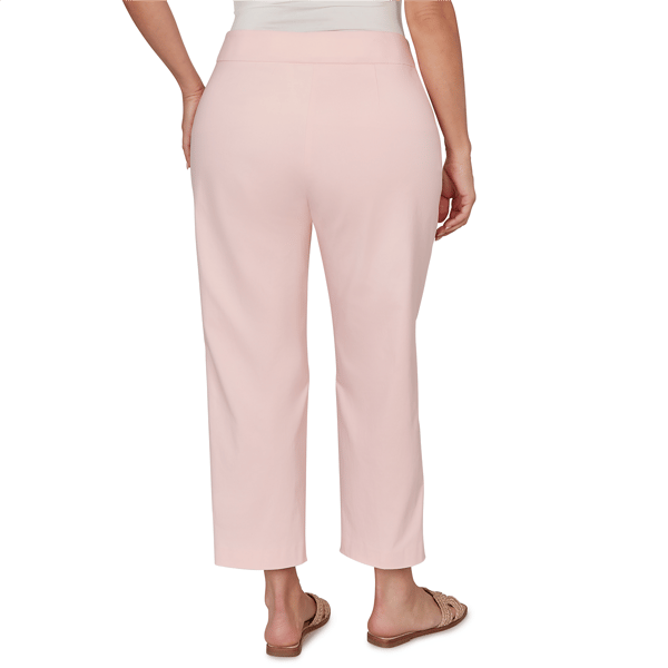 Petite Emaline Enchanted Bloom Pull On Straight Casual Pants