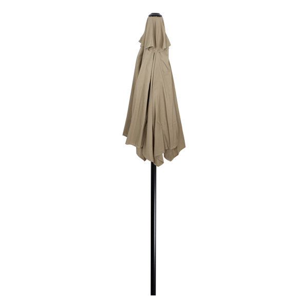 Northlight 6.5ft. Taupe Outdoor Patio Market Umbrella