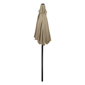 Northlight 6.5ft. Taupe Outdoor Patio Market Umbrella - image 4