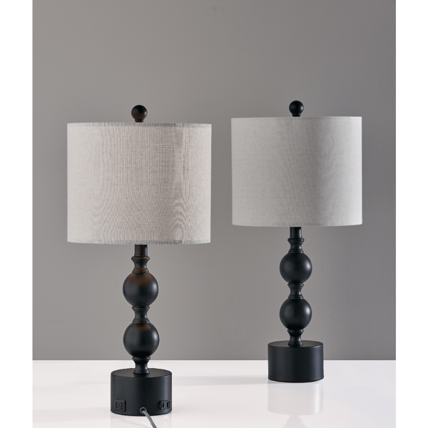 Simplee Adesso Julius 2pc. Table Lamp Set