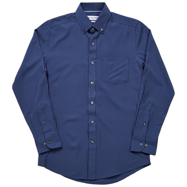 Mens Christian Aujard Dress Shirt - Anchor Blue - image 