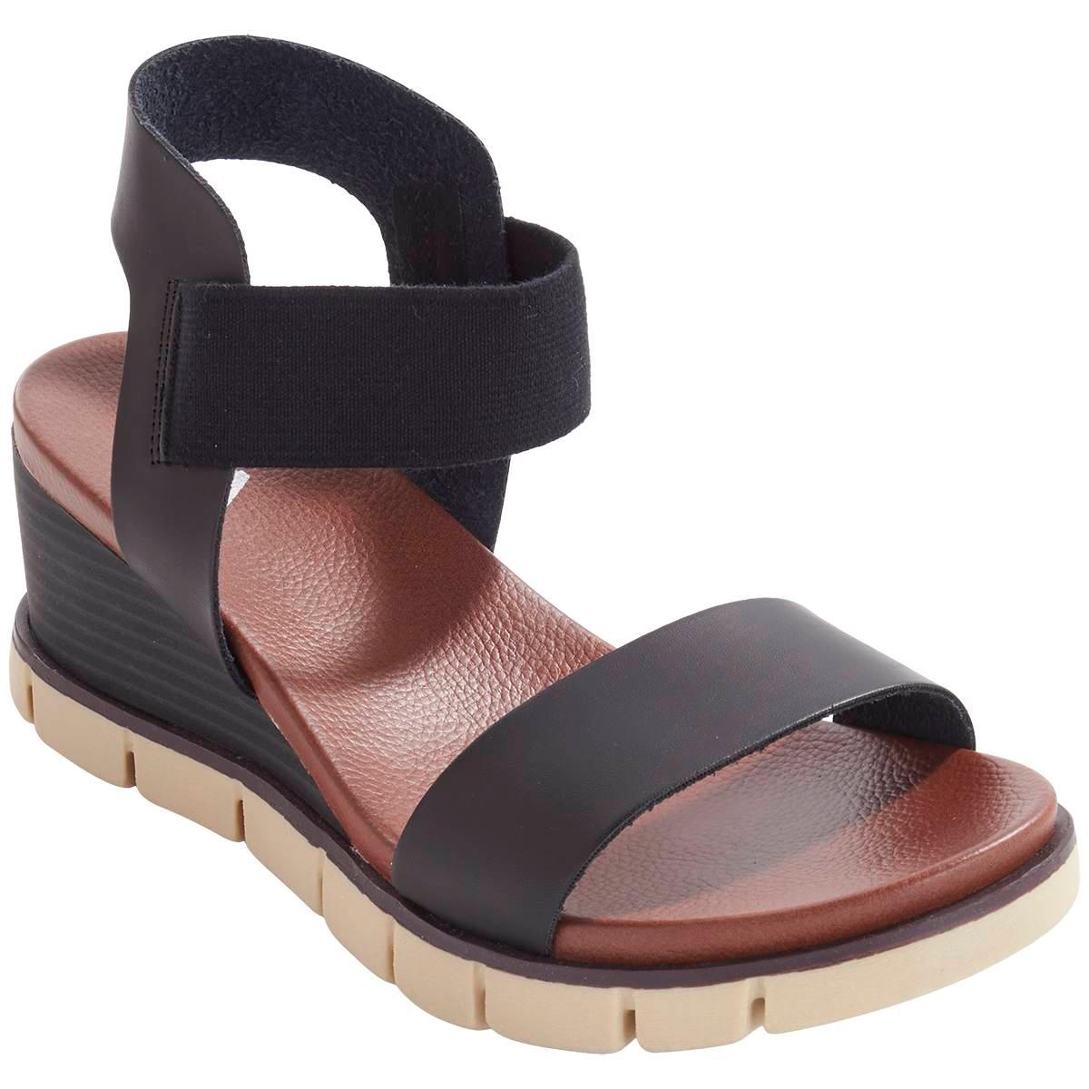 Womens Mia Kim Slingback Wedge Sandals