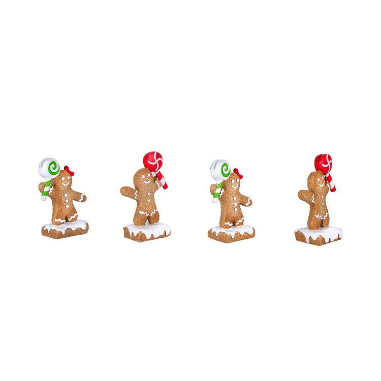 National Tree 3in. Gingerbread Man Name Card Holder
