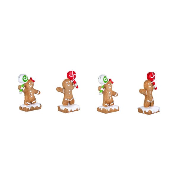 National Tree 3in. Gingerbread Man Name Card Holder