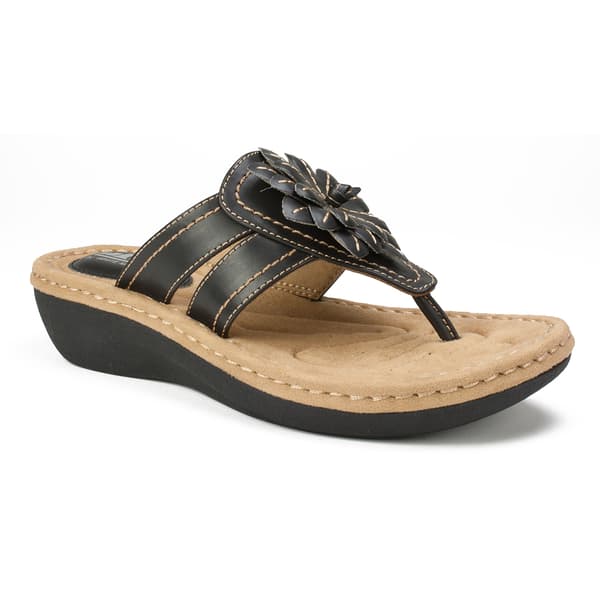 Womens Cliffs By White Mountain Cupcake Wedge Sandals - image 