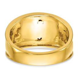 Mens Gentlemen’s Classics™ 14kt. Gold 1/20ctw. Diamond Eagle Ring