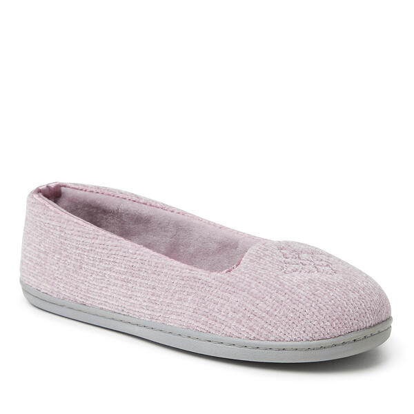 Womens Dearfoams&#40;R&#41; Chenille Closed Back Slippers - image 