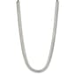 Anne Klein Silver-Tone Flat Chain Collar Necklace - image 1