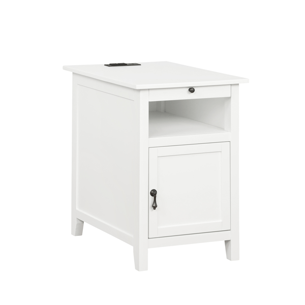 Linon Home Decor Birkdale Accent Table with USB - image 