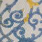 Nourison Aloha Scroll Print Indoor/Outdoor Round Rug - image 4