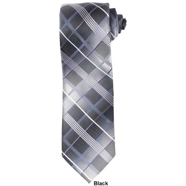 Mens Van Heusen® Textured Plaid Tie - image 