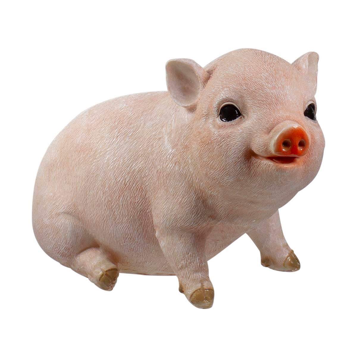 Northlight Seasonal 12in. Piglet Outdoor Garden Statue
