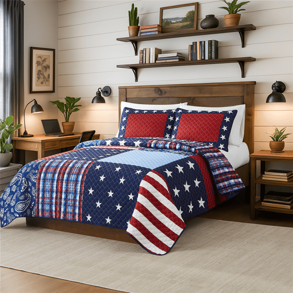 Avanti Americana Reversible Quilt Set