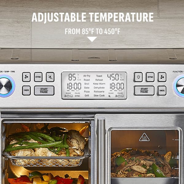 PowerXL&#8482; SmartSynx&#8482; French Door Toaster Oven & Air Fryer