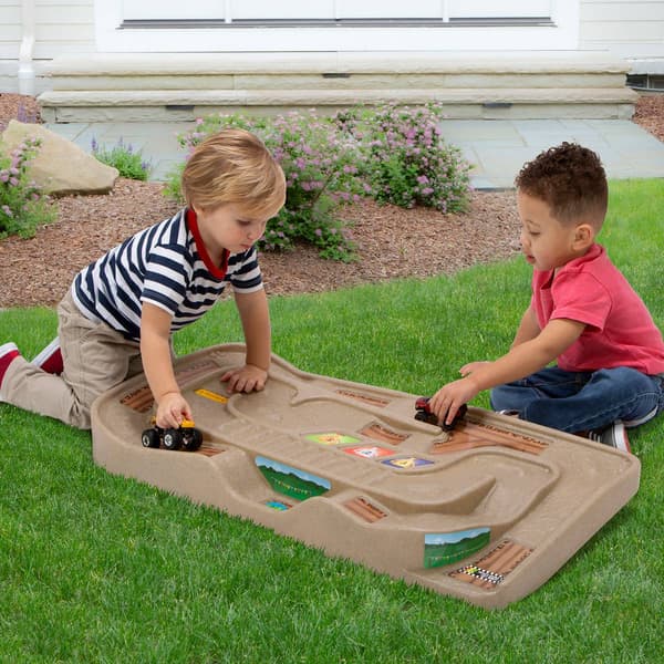 Simplay3 Carry & Go Toy Car and Train Track Table