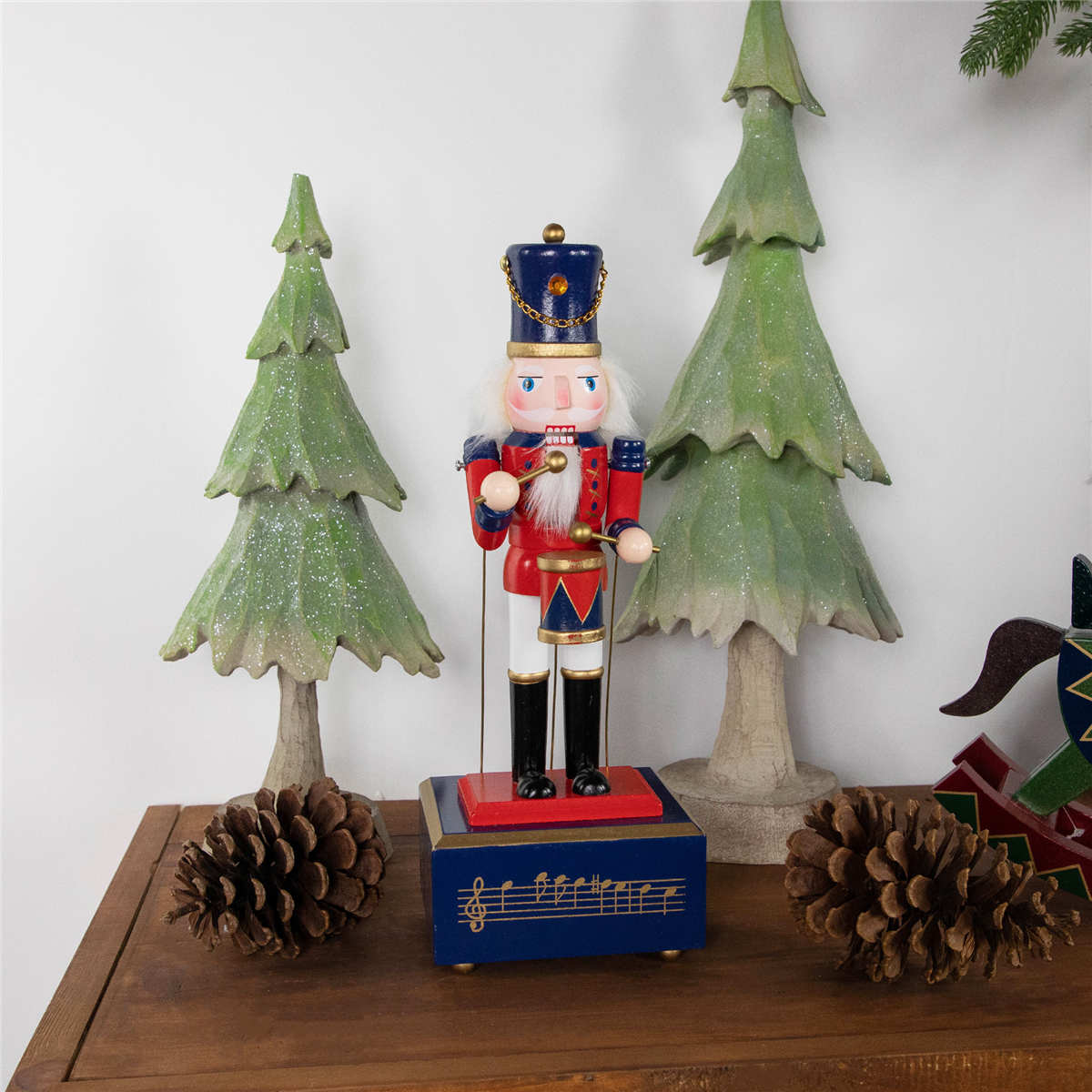 Northlight Nutcracker Drummer Animated & Musical Christmas Figure