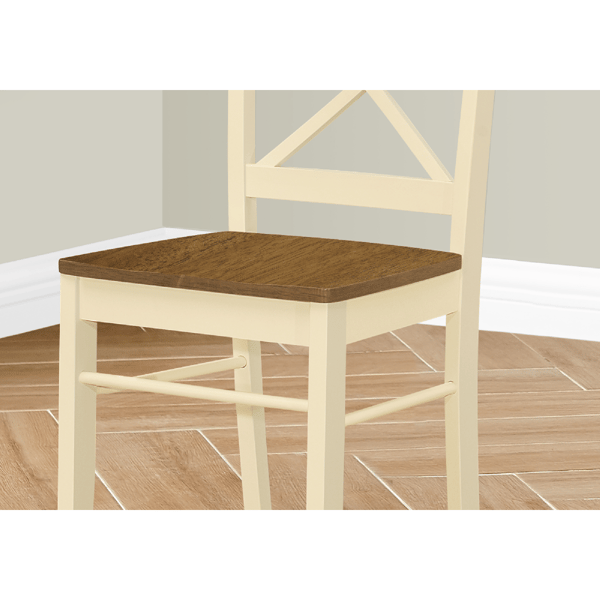 Monarch Specialties Transitional Wood Dining Chair-Set Of 2