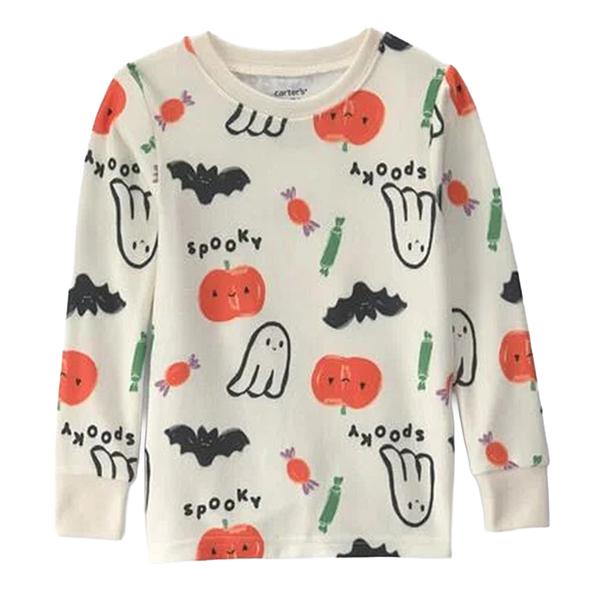 Toddlers Carter’s® 2pc. Halloween Pajama Set - Cream