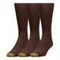 Mens Gold Toe&#174; 3pk. Canterbury Dress Crew Socks - image 2