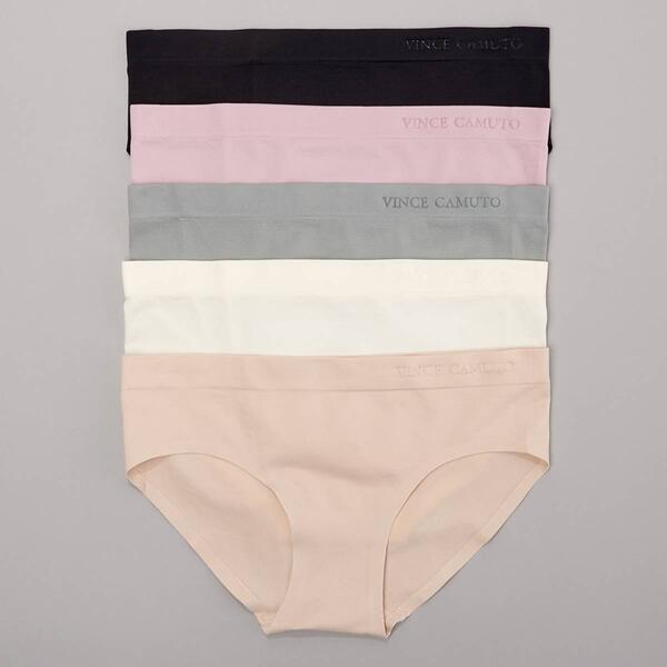 Womens Vince Camuto 5pk. Seamless Hipster Panties VC23888 - image 