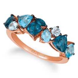 Le Vian&#40;R&#41; Blue Topaz & Deep Sea Blue Topaz&#40;tm&#41; Ring