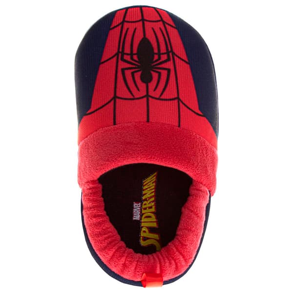 Little Boys Marvel Spider-Man Dual Sizes Slippers