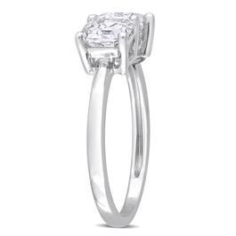 Gemstone Classics&#8482; Sterling Silver 2ct. Moissanite Ring