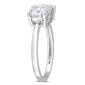 Gemstone Classics&#8482; Sterling Silver 2ct. Moissanite Ring - image 2