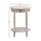 9th & Pike® Light Brown Wood Farmhouse Accent Table - image 3