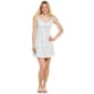 Juniors Madden Girl Ruffle Neck Cami Skater Dress - image 1