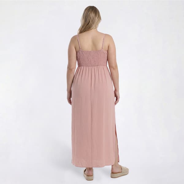 Juniors Plus Derek Heart Maxi Dress with Side Slits