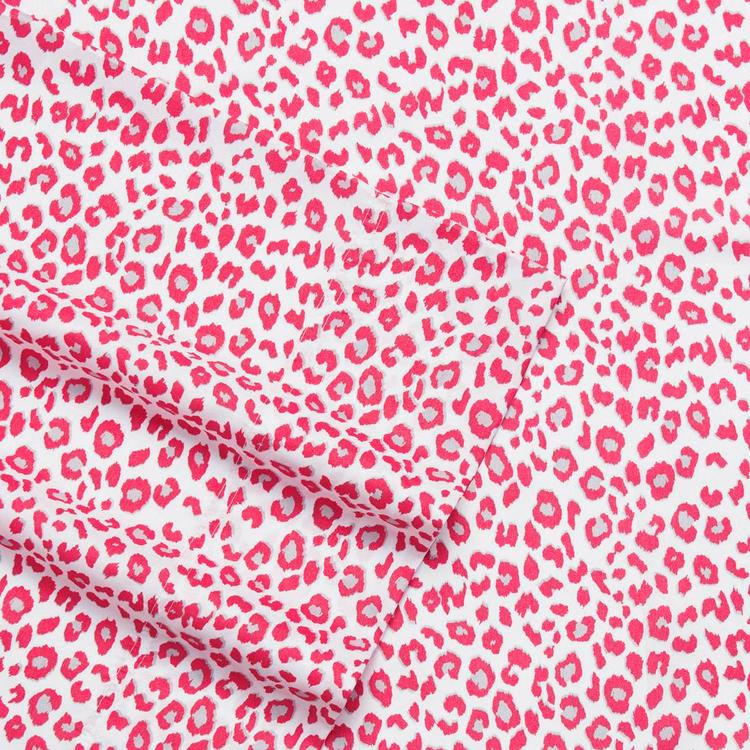 Betsey Johnson Betseys Leopard Microfiber Sheet Set