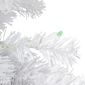 Northlight 30in. Multicolor LED Snow White Christmas Wreath - image 2