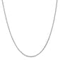 Gold Classics&#40;tm&#41; 1.30mm. 14kt. White Gold Box Chain Necklace - image 1
