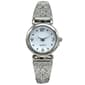 Womens Silver Easy Read White Dial Quartz Watch - LWBN03BV - image 1