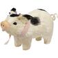 Northlight Seasonal Piglet w/ Bow & Flowers Spring Figurine - image 4