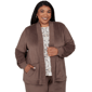Plus Size Alfred Dunner Luxe Be A Lady Luxe Open Front Cardigan - image 1