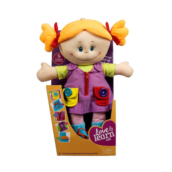 Dollar Queen Love & Learn Girl Doll - image 