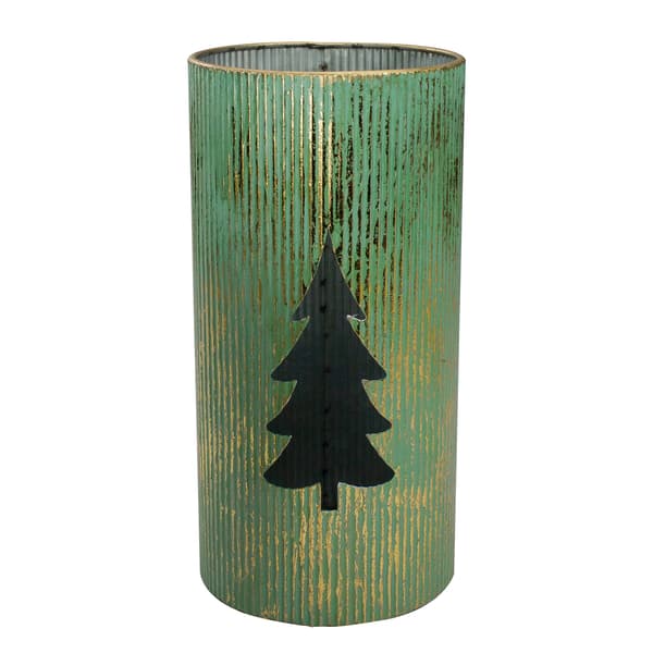 Northlight Seasonal Christmas Tree Tabletop Lanterns - Set of 2