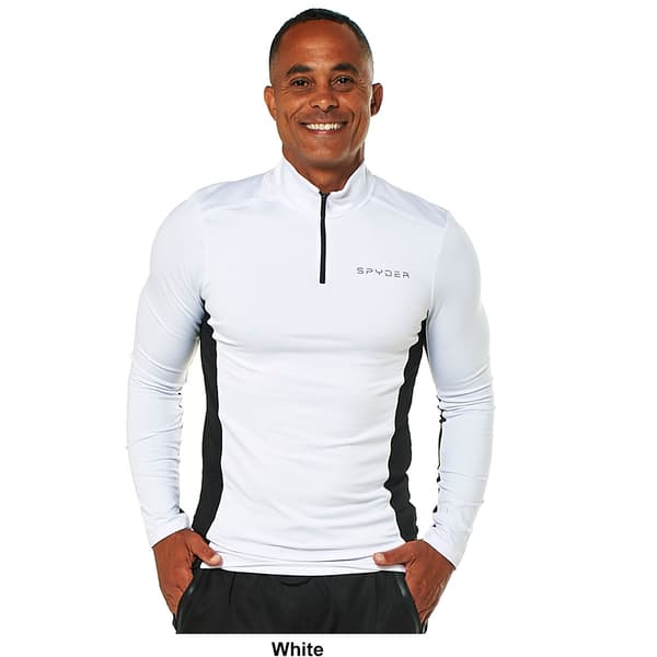 Mens Spyder 1/4 Zip Jersey Jacket