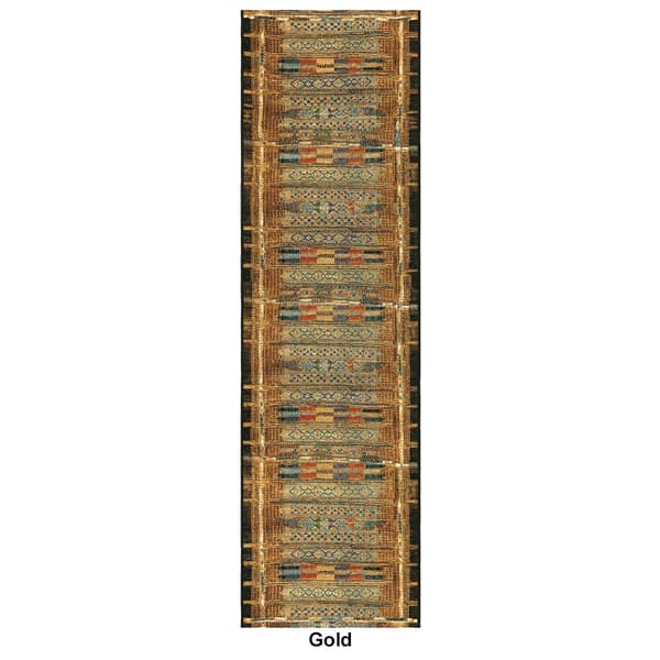 Liora Manne Marina Tribal Stripe Rectangular Runner