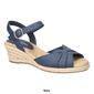 Womens Easy Street Miramar Espadrille Wedge Sandals - image 7