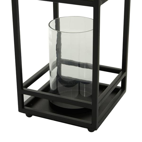 9th & Pike&#174; Square Iron Contemporary Candle Lantern