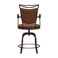 HH2 Home Bridgetown Tilt Base Metal Counter Height Swivel Stool - image 5
