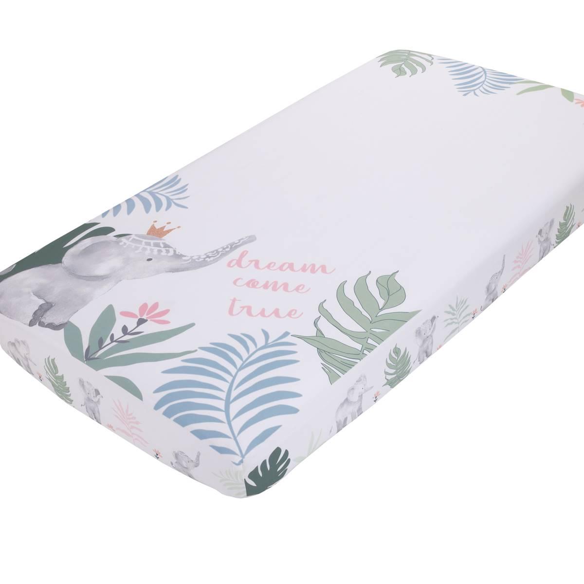 NoJo Tropical Princess Photo Op Crib Sheet