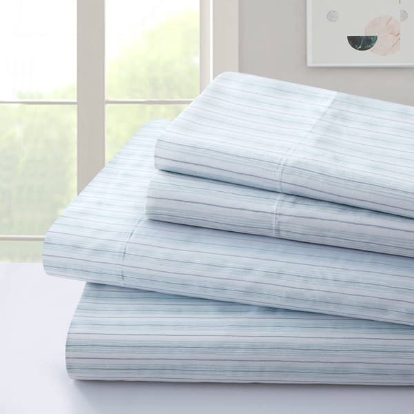 Sutton Home Super Soft Stripe Printed Sheet Set