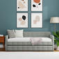 Rize Home Tufted Daybed with Trundle
