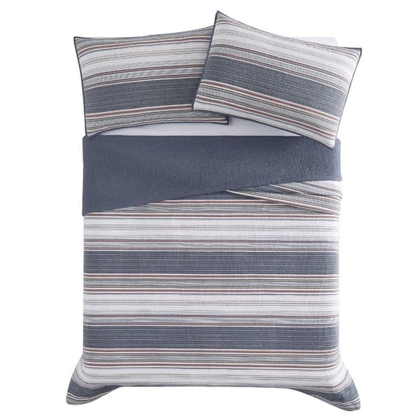 Brooklyn Loom Hudson Stripe Yarn Dye Quilt Set